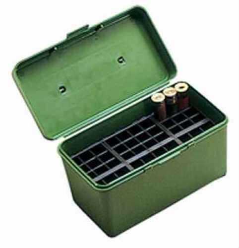 MTM Deluxe Ammunition Box 50 Round Handle<span style="font-weight:bolder; "> 300</span> <span style="font-weight:bolder; ">WSM</span><span style="font-weight:bolder; "> 300</span> Rem Ultra Mag Green H50-XL-10